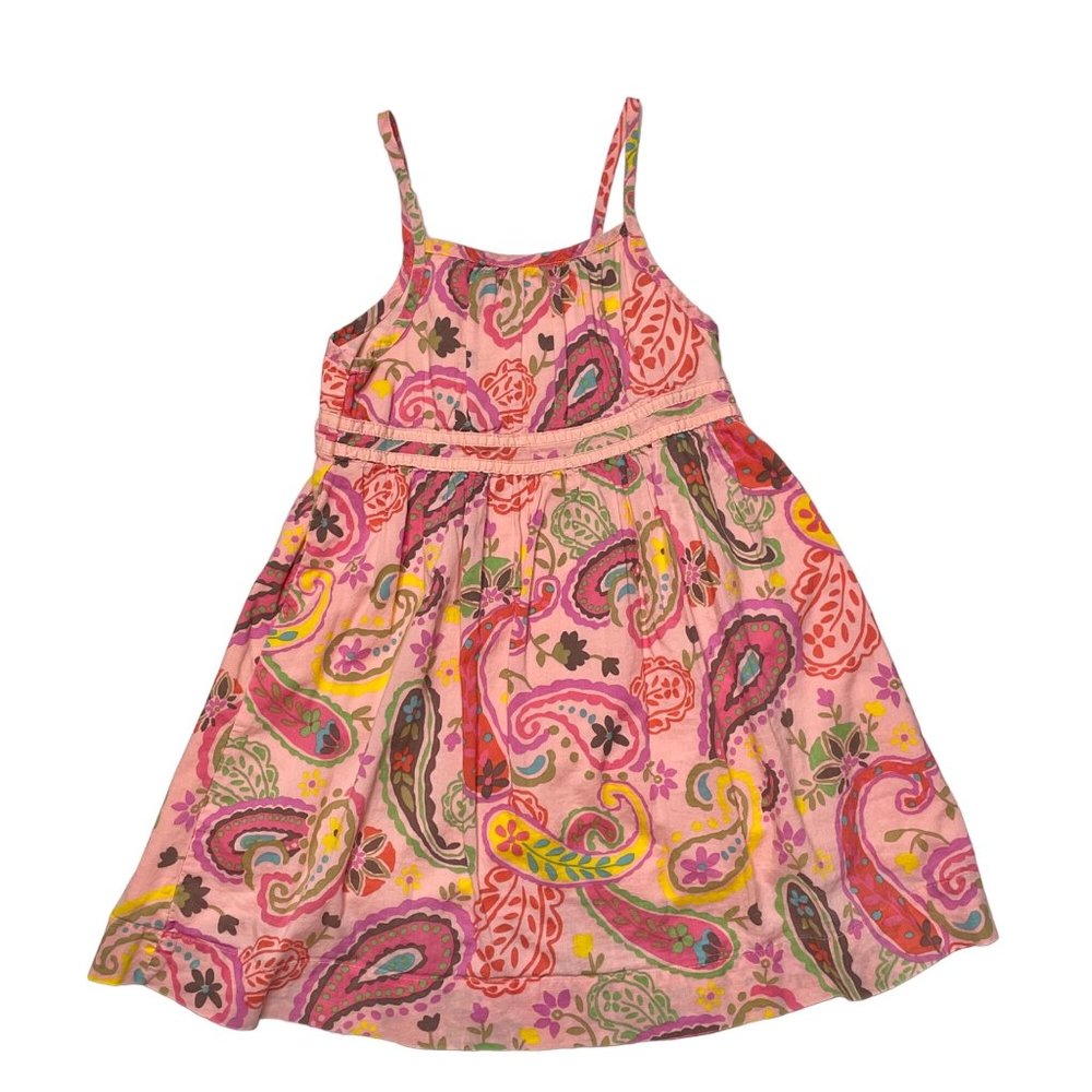 Genuine Kids 4T sundress coral paisley